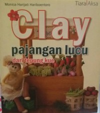 Clay Pajangan Lucu dari Tepung Kue