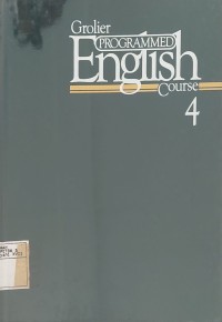 Grolier Programmed English Course 4