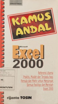 Kamus Andal Microsoft Excel 2000