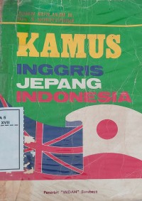 Kamus Inggris Jepang Indonesia