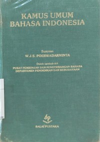 Kamus Umum Bahasa Indonesia