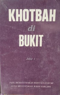 Khotbah di Bukit jilid 1