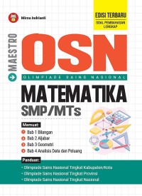 Image of Maestro OSN Matematika SMP/MTs