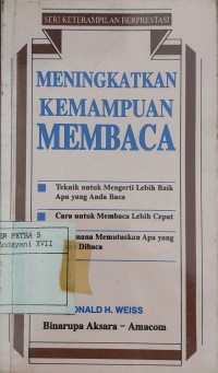 Meningkatkan Kemampuan Membaca