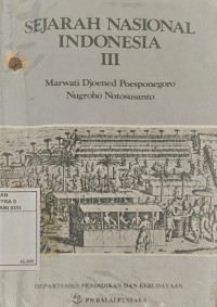 Sejarah Nasional Indonesia III
