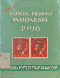 Specialized Katalog Prangko Indonesia 1996