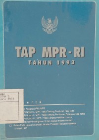 TAP MPR - RI
