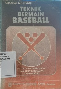 Teknik Bermain Baseball