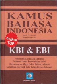 Kamus Bahasa Indonesia KBI & EBI