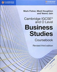 Cambridge IGCSE (R) and O Level Business Studies Revised Coursebook