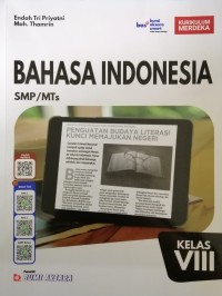 Bahasa Indonesia SMP/MTs Kelas VIII (Kurikulum Merdeka)