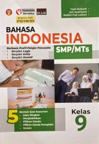 Image of Bahasa Indonesia SMP/Mts Kelas 9 (Kurikulum Merdeka)