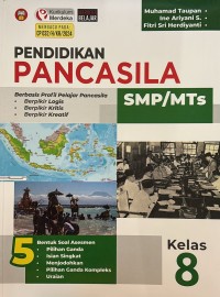 Image of Pendidikan Pancasila SMP/MTs Kelas 8 (Kurikulum Merdeka)