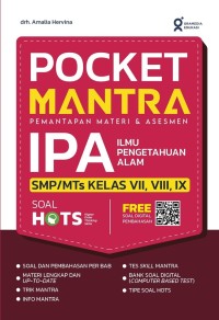 Image of Pocket Mantra Pemantapan Materi & Asesmen IPA
